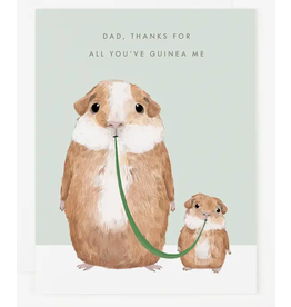 Dear Hancock Dad Thank You For All You've Guinea Card