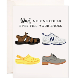 Bloomwolf Studio Dad Shoes Card