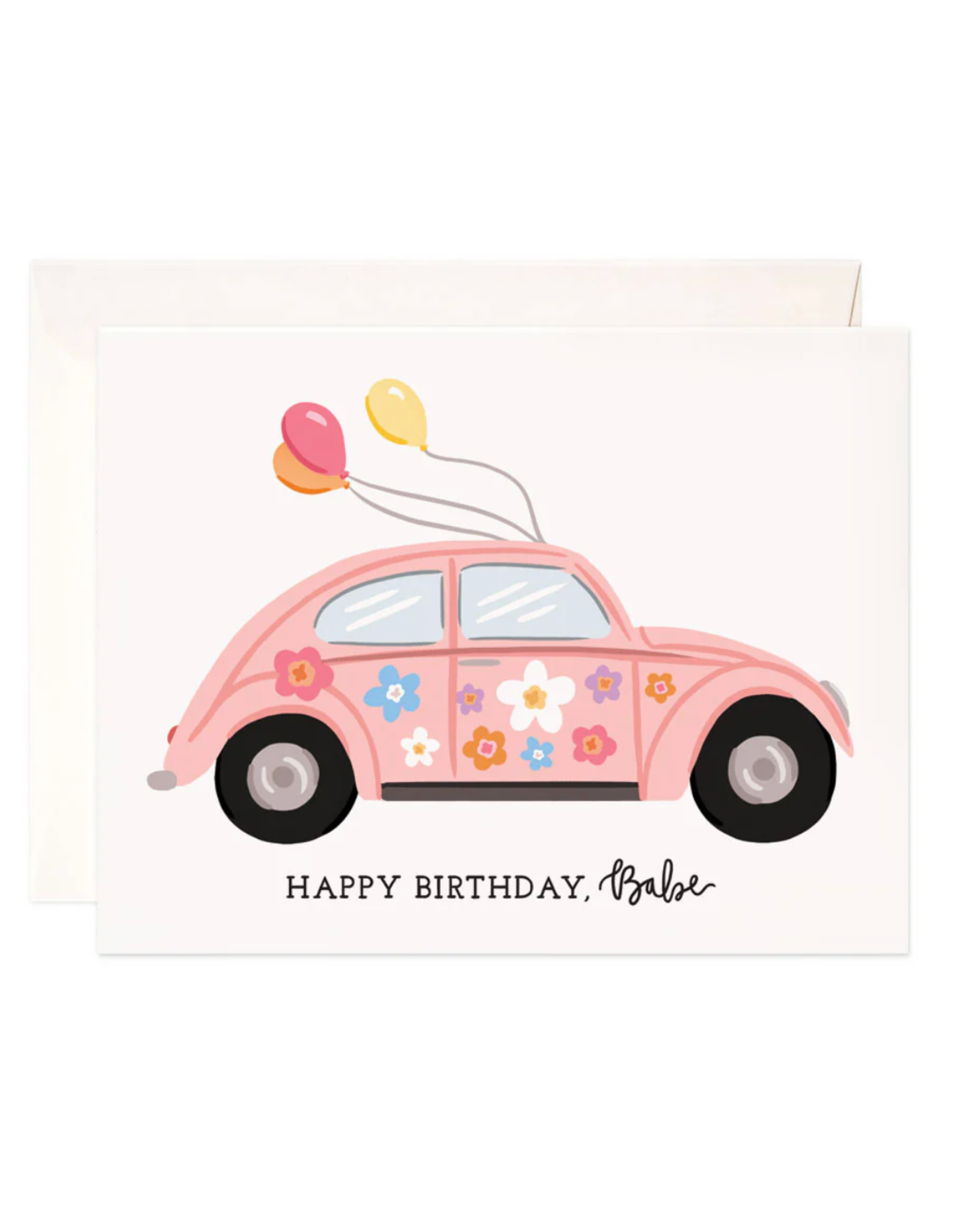 Bloomwolf Studio Birthday Babe Bug Card