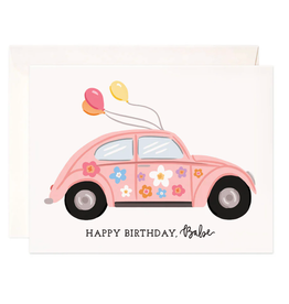Bloomwolf Studio Birthday Babe Bug Card