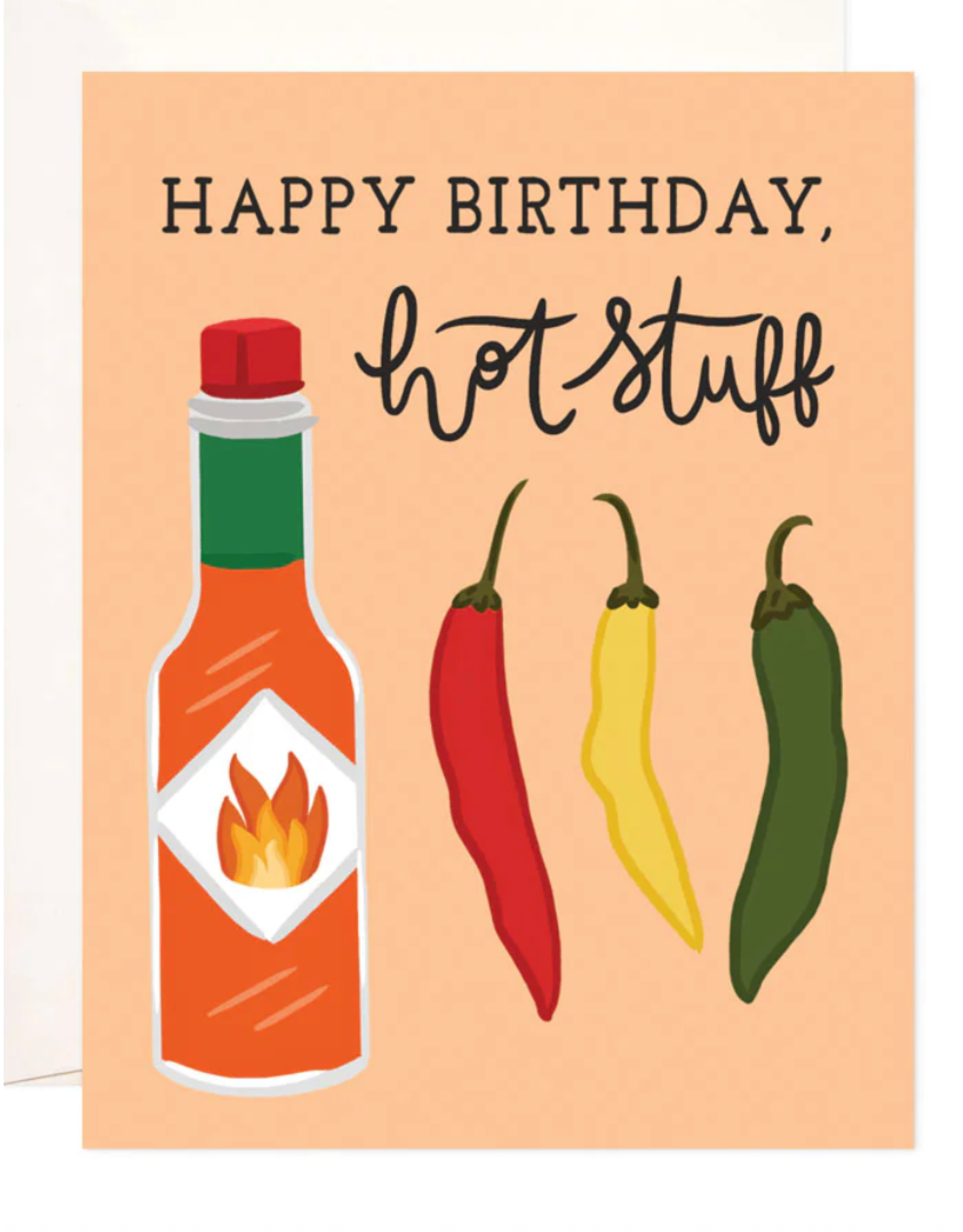 Bloomwolf Studio Hot Stuff Birthday Card