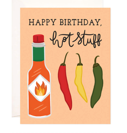 Bloomwolf Studio Hot Stuff Birthday Card