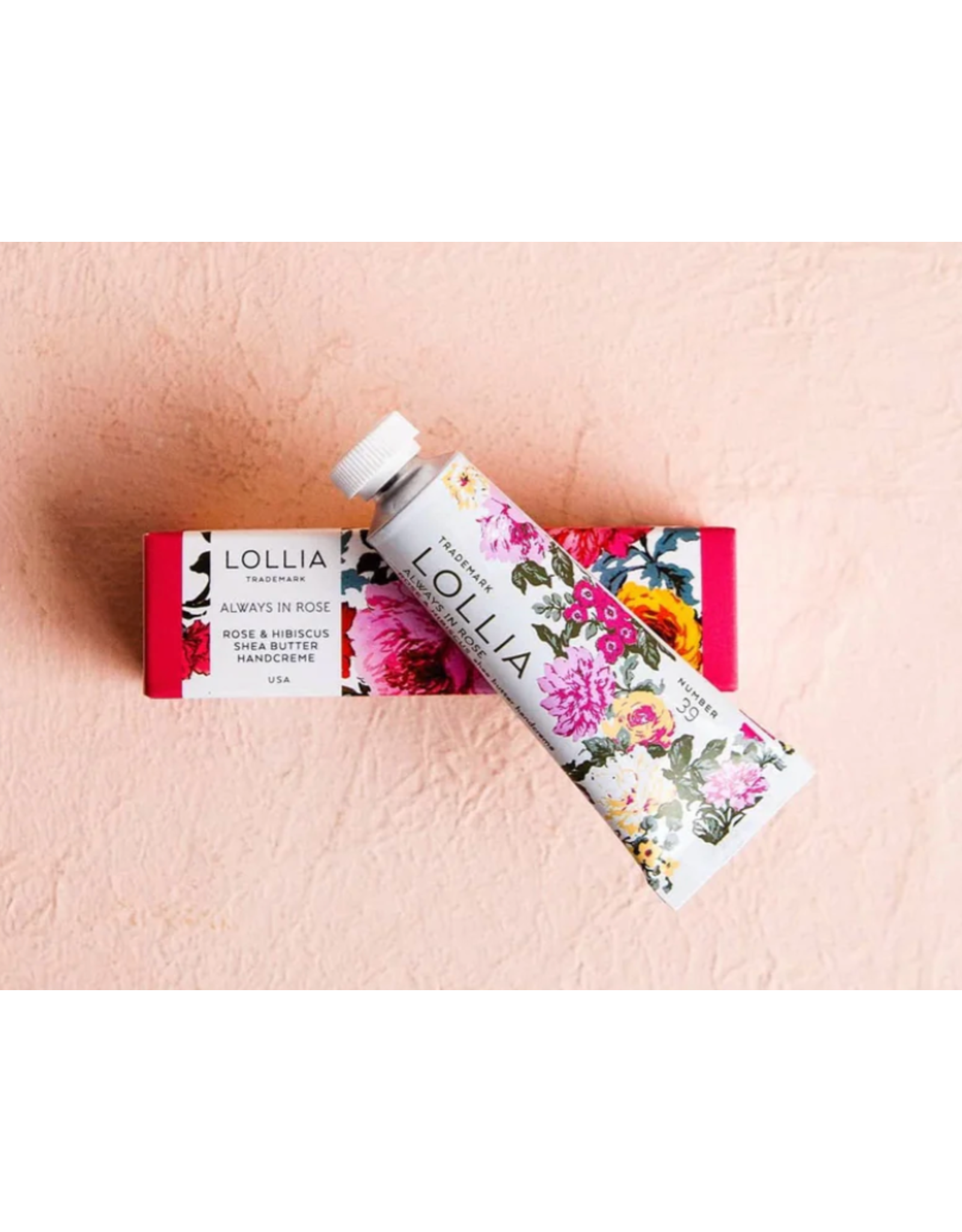 Lollia Always in Rose Petite Treat Mini Hand Cream