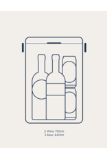 Fieldbar Fieldbar Drinks Box in Safari White