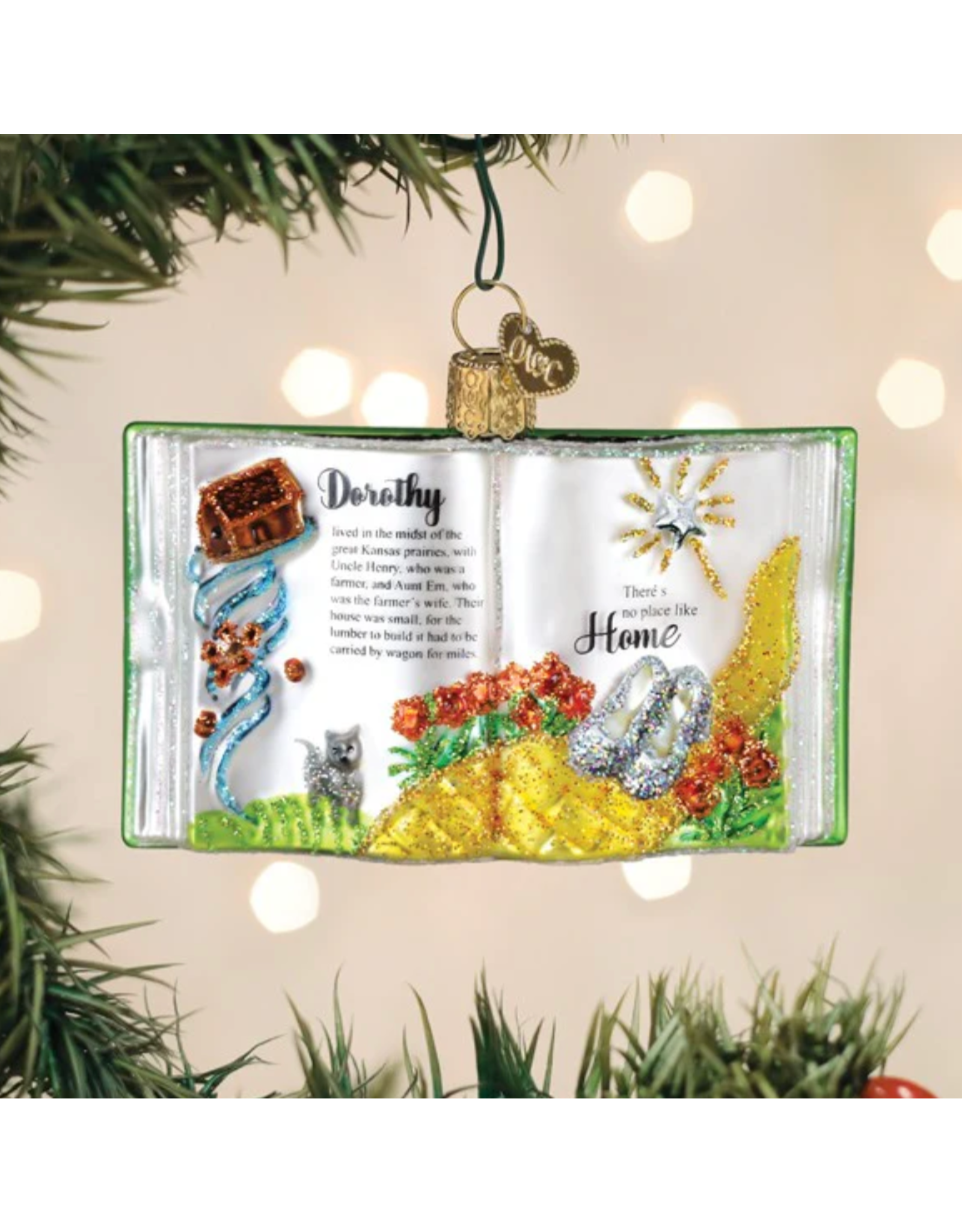 The Wonderful Wizard of Oz Book Ornament