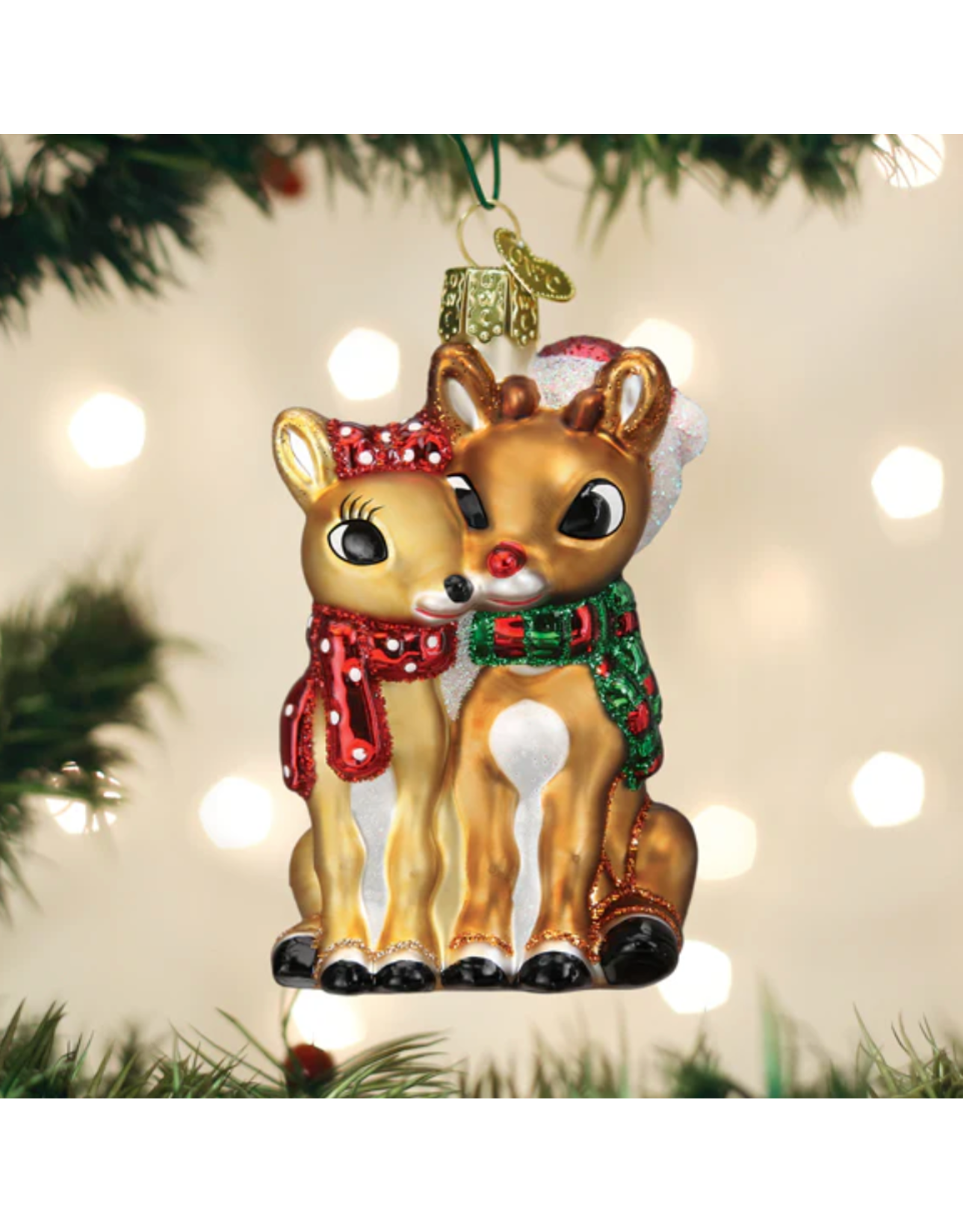 Rudolph and Clarice Ornament