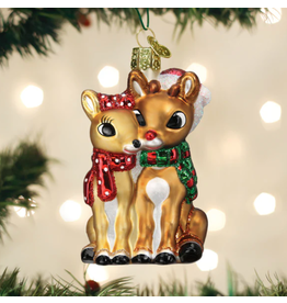 Rudolph and Clarice Ornament