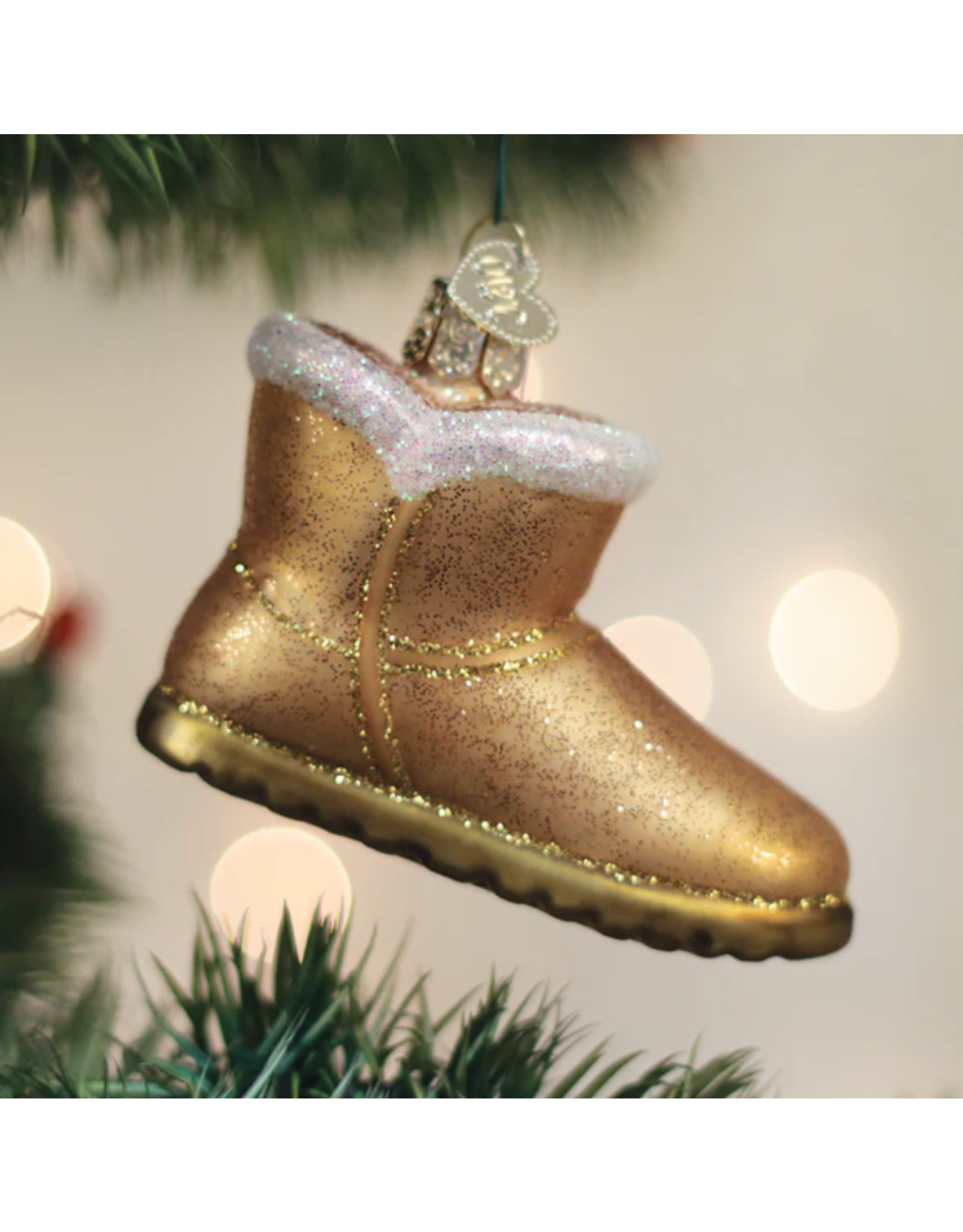 Sheepskin Boot Ornament
