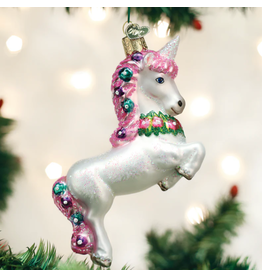Prancing Unicorn Ornament