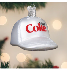 Diet Coke Baseball Cap Ornament
