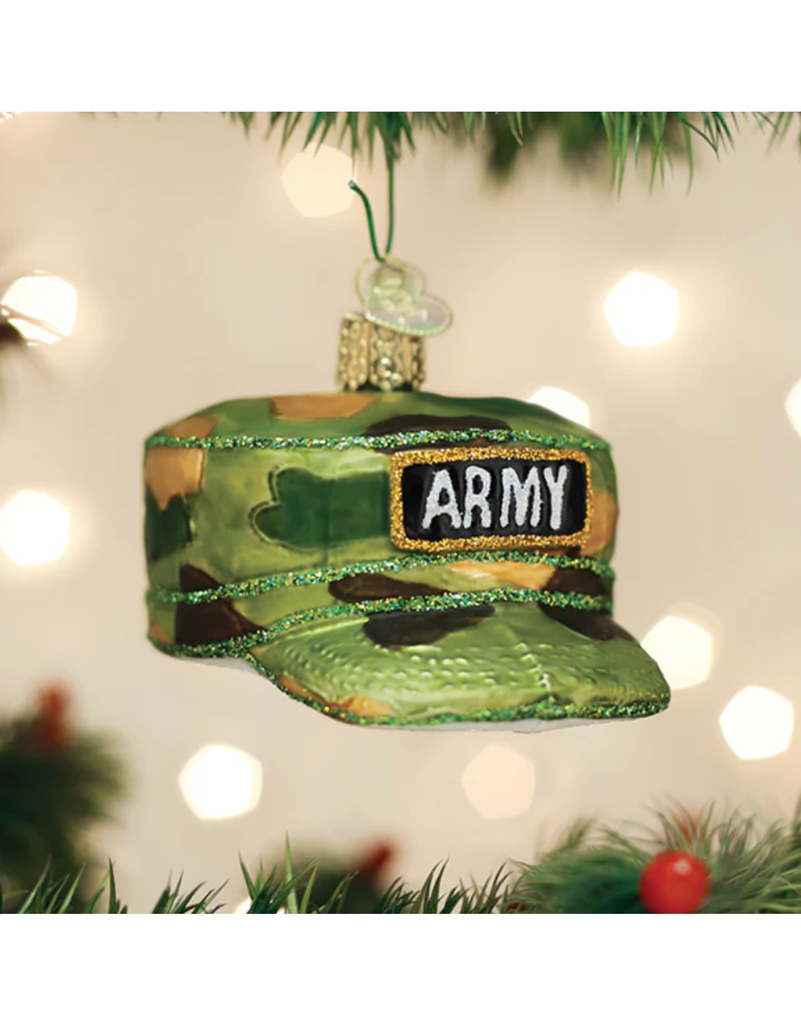 Army Cap Ornament