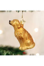 Sitting Golden Ornament