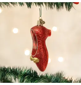 Red Slipper Ornament