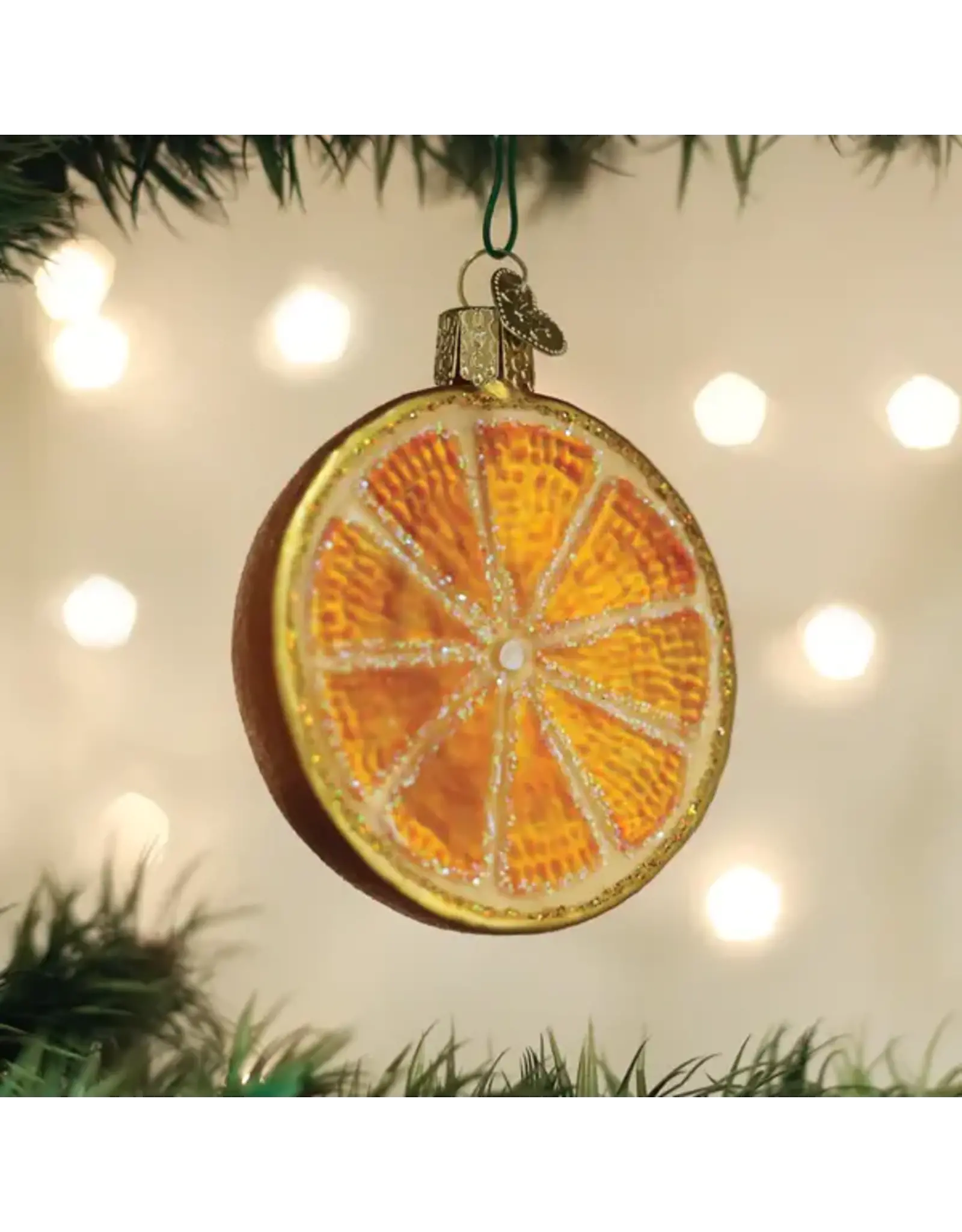 Orange Ornament