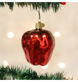 Red Delicious Apple Ornament