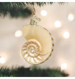 Nautilus Shell Ornament