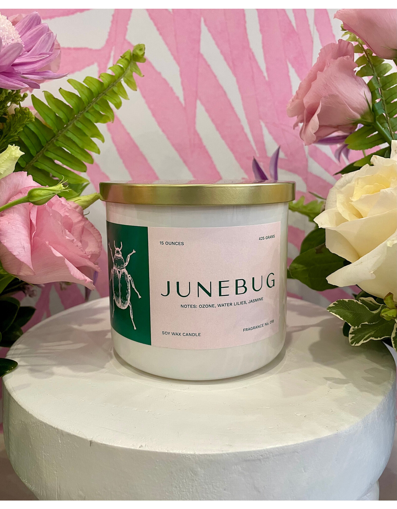 Candlefish The Junebug Candle - The Pink Label