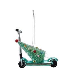 Decor Shop at Junebug Scooter with Christmas Tree Ornament