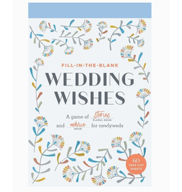 Chronicle Books Fill in the Blank Wedding Wishes