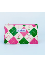 Lilibridge Golf Argyle Makeup Bag by Lilibridge