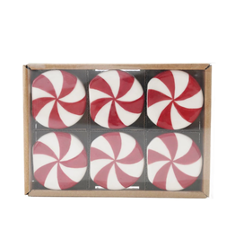 Decor Shop at Junebug Peppermint Card Holders - Set of 6
