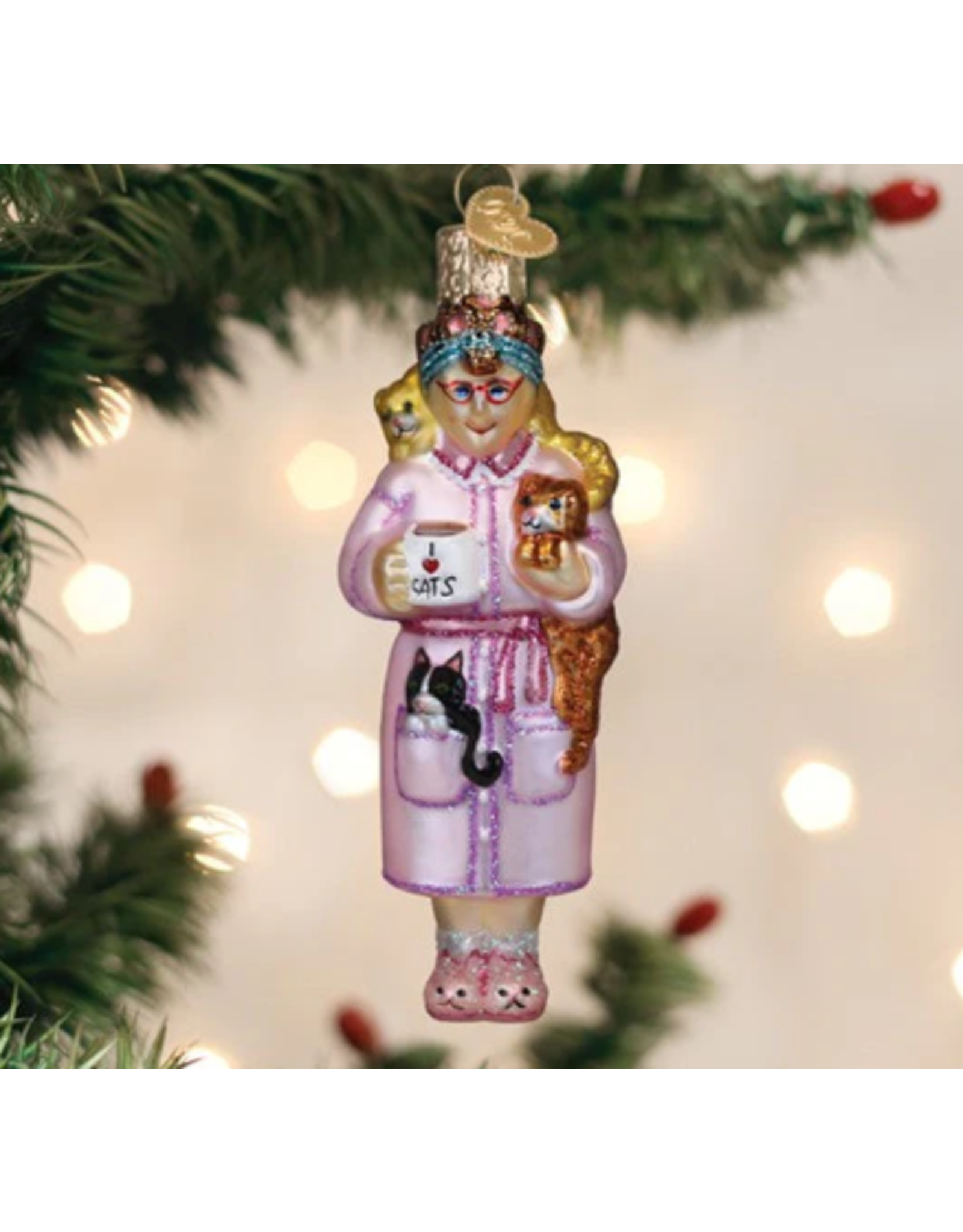 Cat Lady Ornament