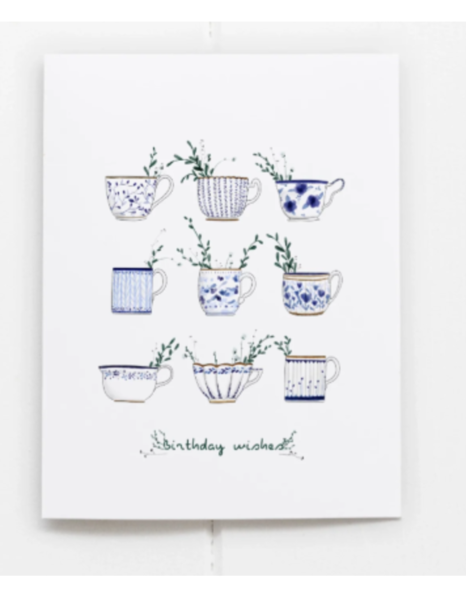 Ramus & Co Birthday Wishes Tea Card