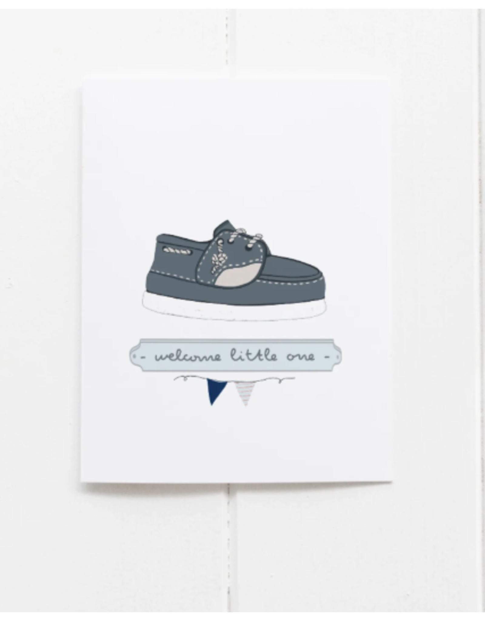 Ramus & Co Boat Shoe Baby Card