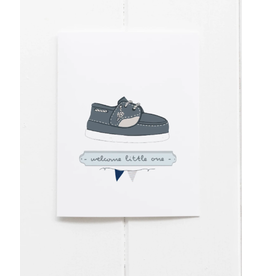 Ramus & Co Boat Shoe Baby Card