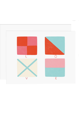 Ramus & Co Love Nautical Flags Card