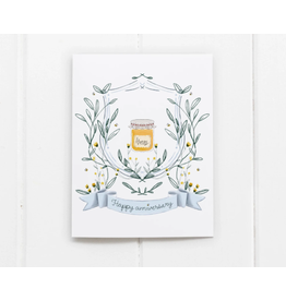 Ramus & Co Happy Anniversary Honey Card