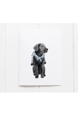 Ramus & Co Preppy Black Lab Card
