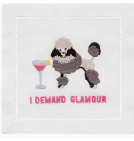 August Morgan I Demand Glamour Cocktail Napkin - Set of 4