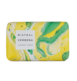 Mistral Marble Luxe Bar Soap in Verbena