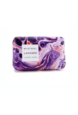 Mistral Travel Size Marble Luxe Bar Soap in Lavender
