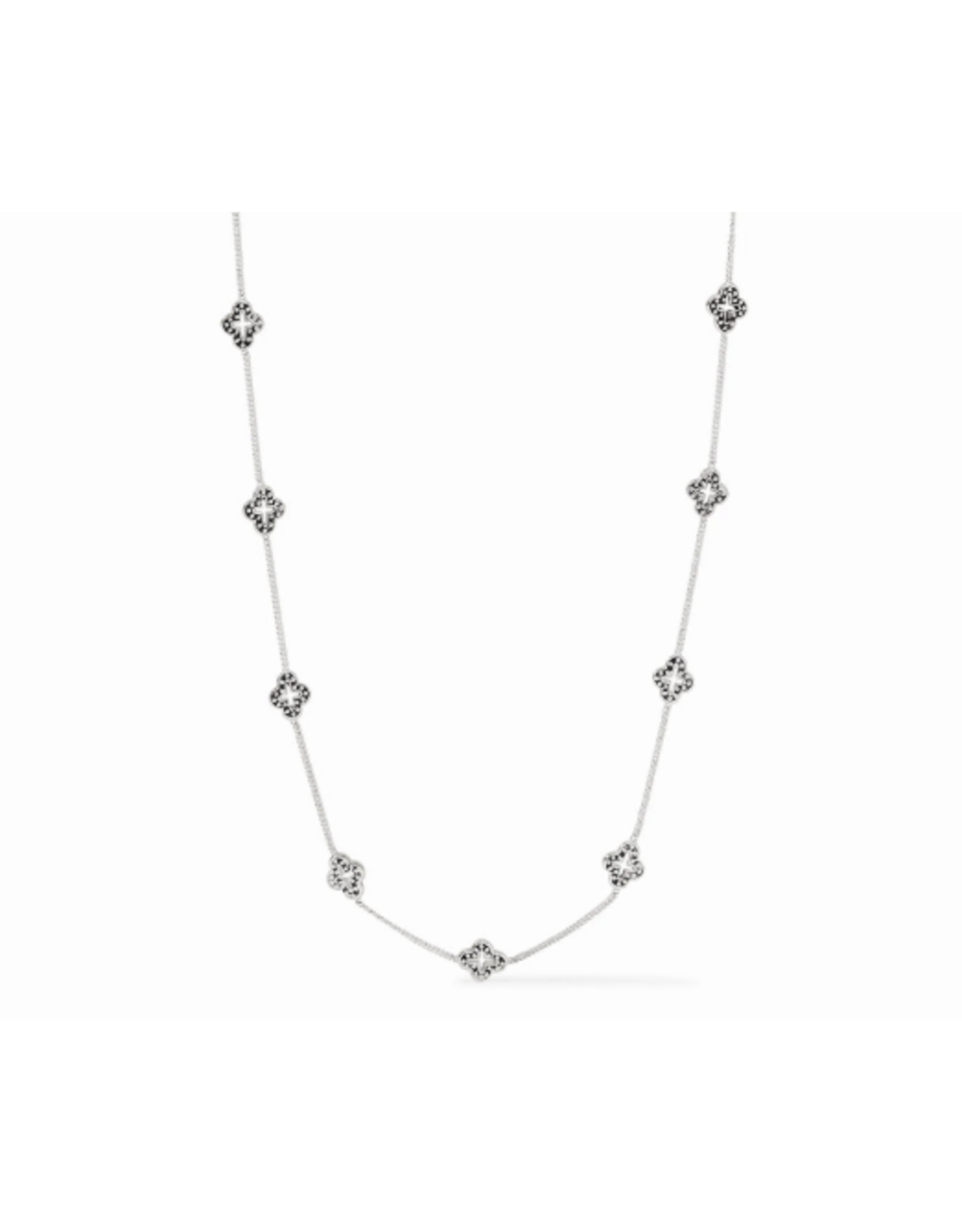 Julie Vos Florentine Demi Delicate Station Necklace in Silver by Julie Vos