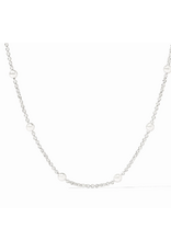 Julie Vos Solara Delicate Station Necklace 43.5 " in Silver by Julie Vos