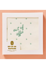 One and Only Paper Out of Office Cocktail Napkins