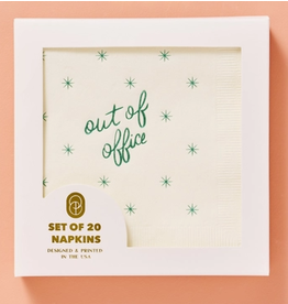 One and Only Paper Out of Office Cocktail Napkins