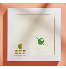 One and Only Paper Olive Cocktail Napkins