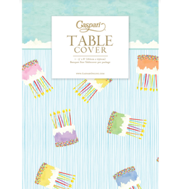 Caspari Paper Table Cover in Cake Frosting