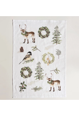 Emily Lex Studio Evergreen Christmas Tea Towel