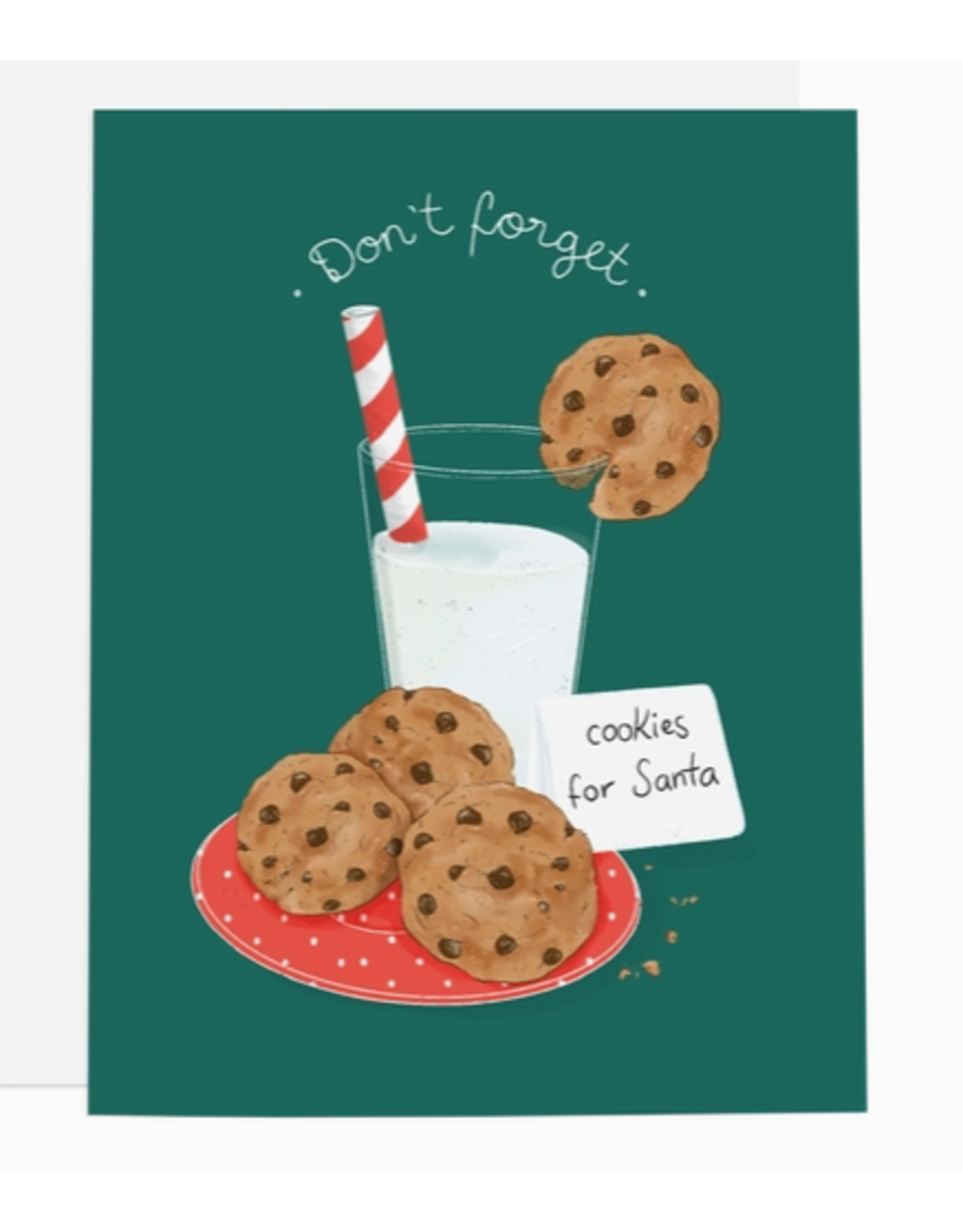 Ramus & Co Don't Forget Cookies for Santa Card