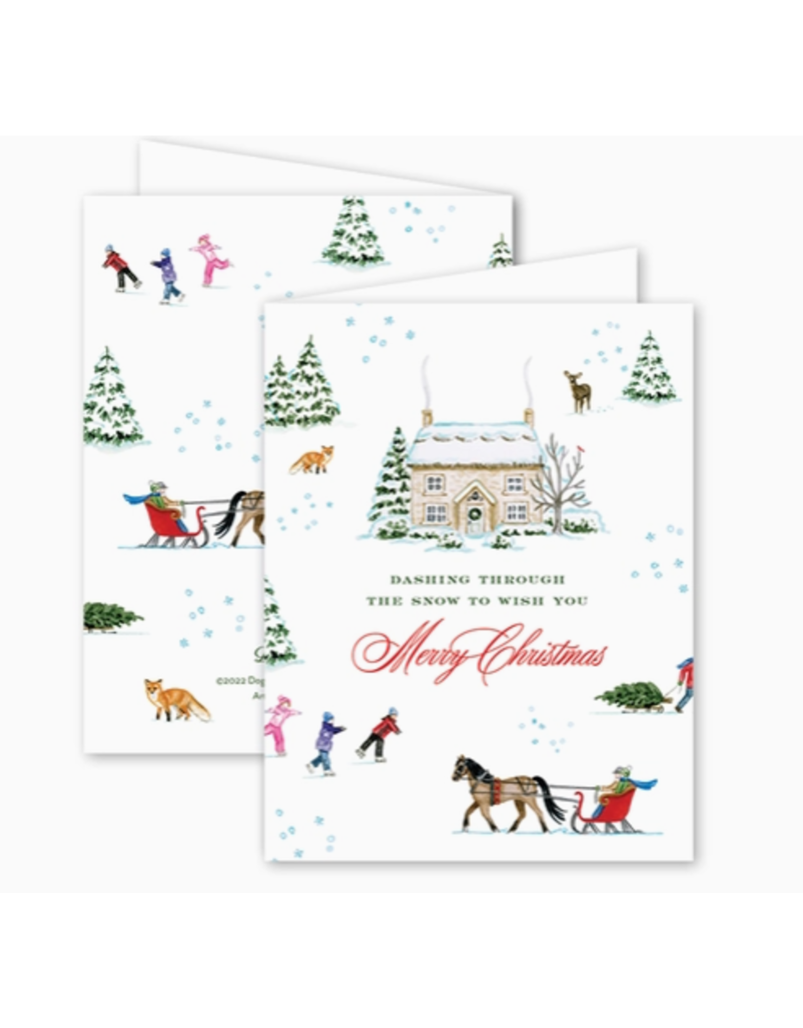 Dogwood Hill Oh What Fun Holiday Card