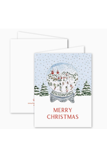 Dogwood Hill Snowglobe Merry Christmas Boxed - Set of 8