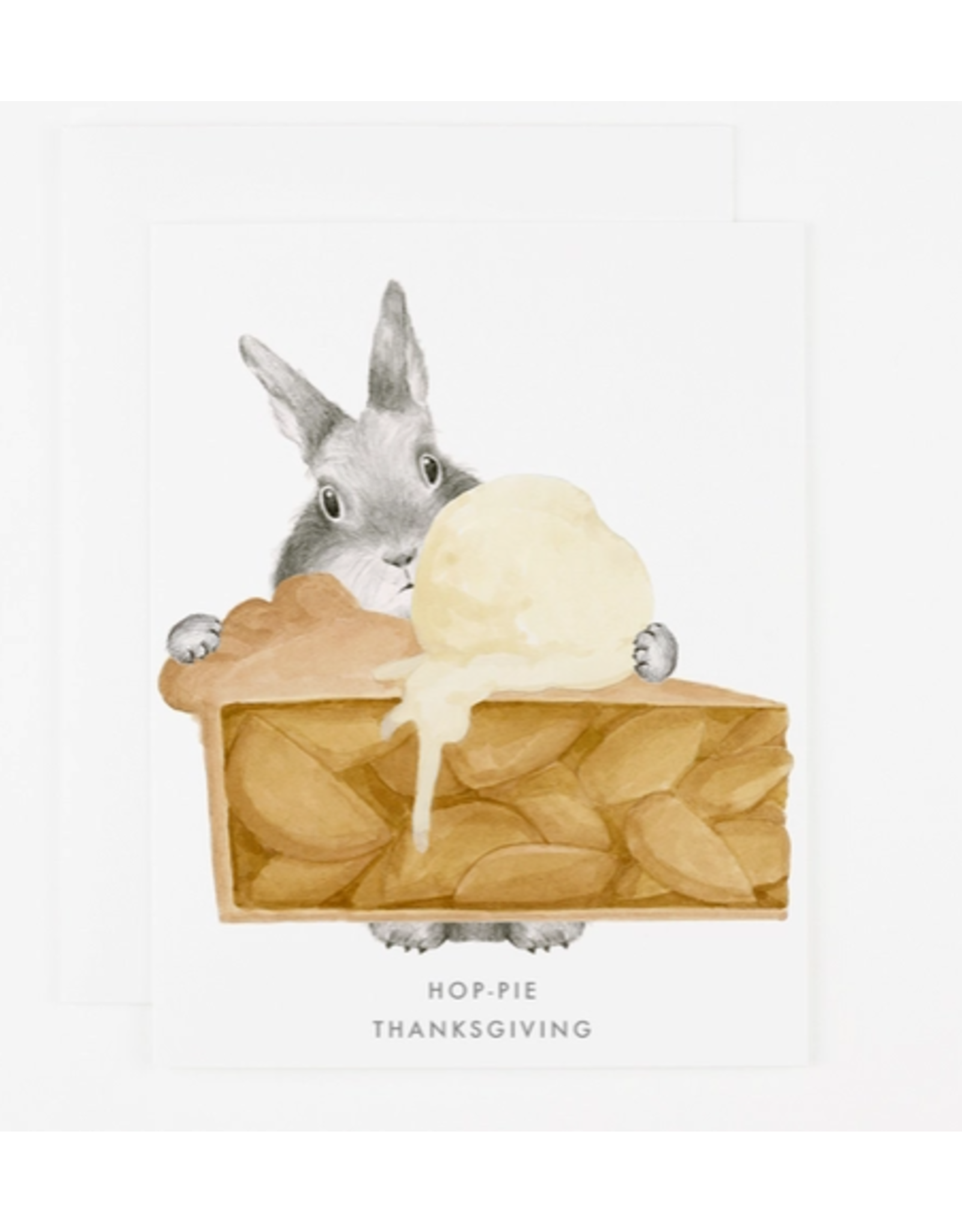 Slightly Stationery Hop-Pie Thanksgiving Card