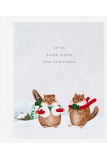Dear Hancock Up to Snow Good Christmas Card