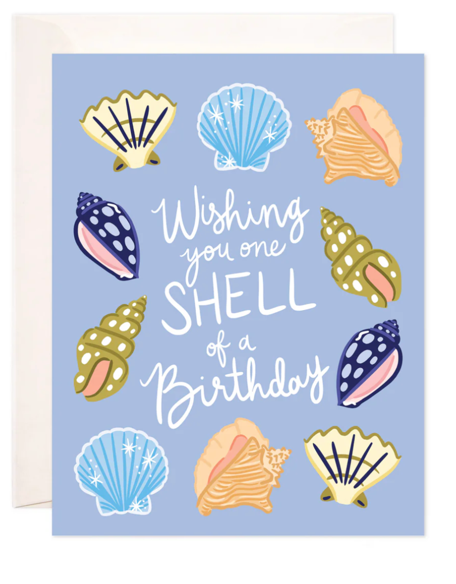 Bloomwolf Studio Shell of a Birthday Card