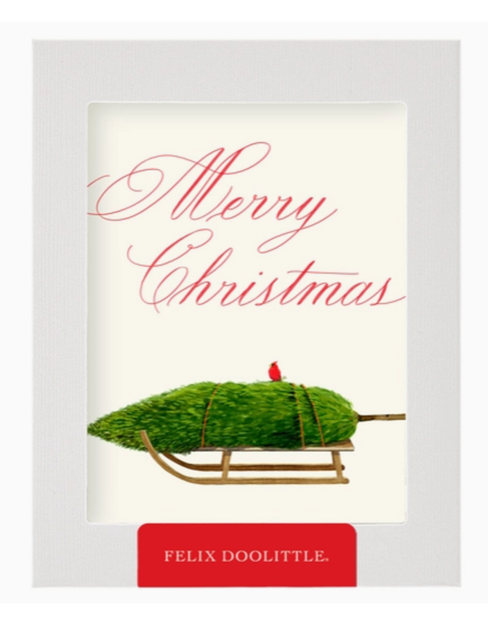 Felix Doolittle Nordic Sled Christmas Boxed Cards - Set of 8