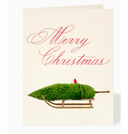 Felix Doolittle Nordic Sled Christmas Card